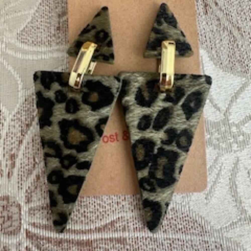 Green Tiger Earrings for women